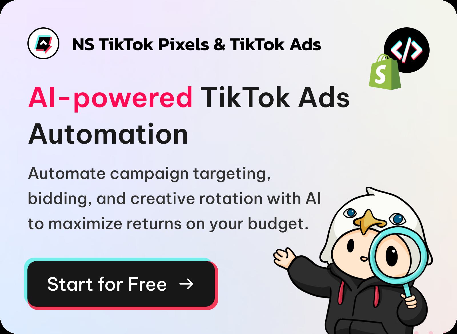 NS TikTok Pixels & TikTok Ads