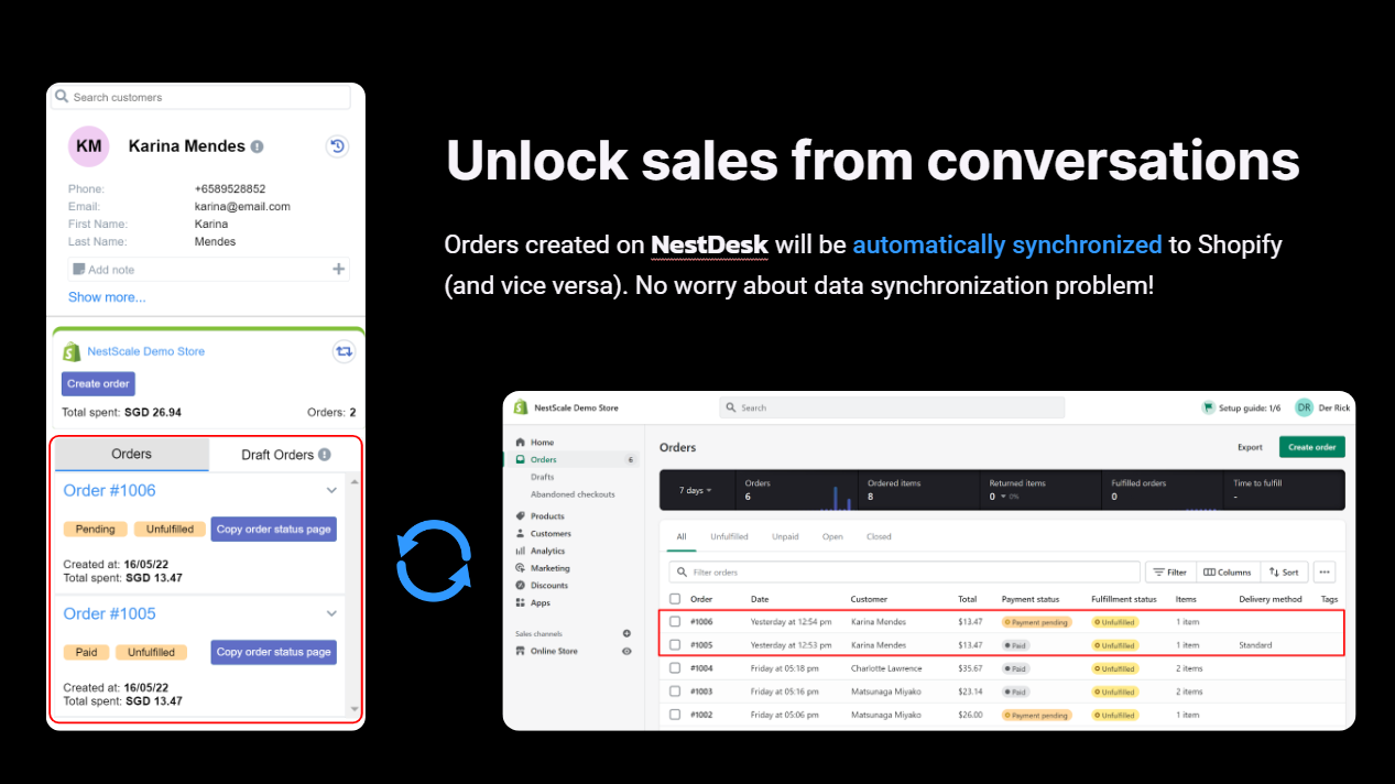 Unlock sales from conversation 