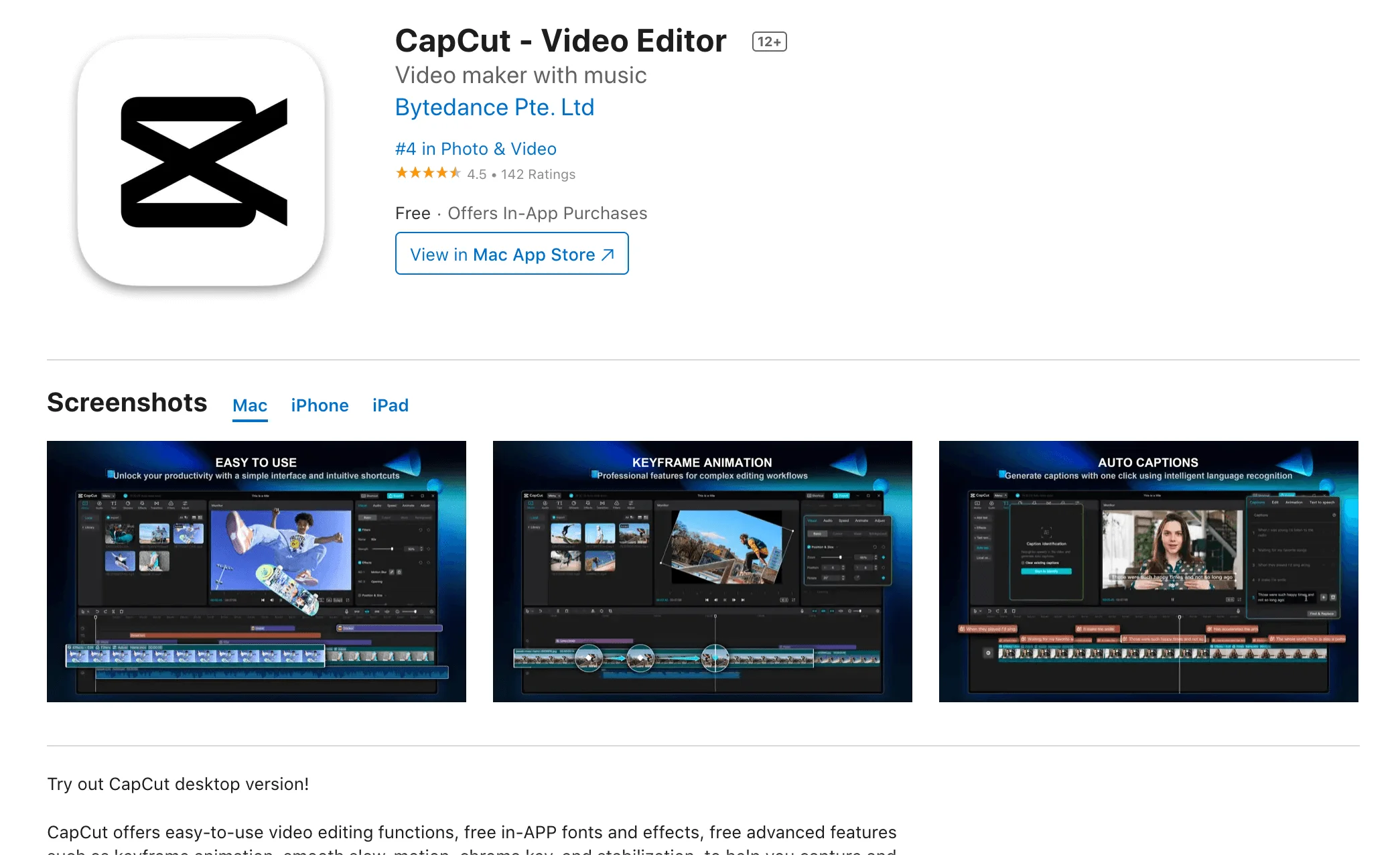 About CapCut  TikTok Video Editor
