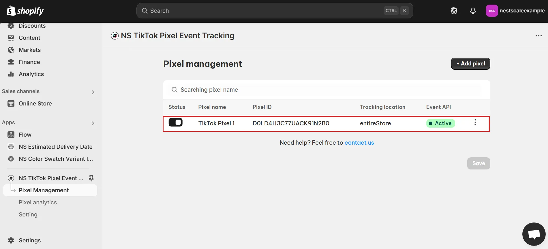 Pixel Management