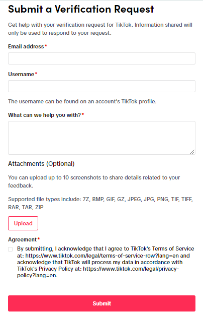 Tiktok Verification Service - Get Blue Tick Verified Tiktok