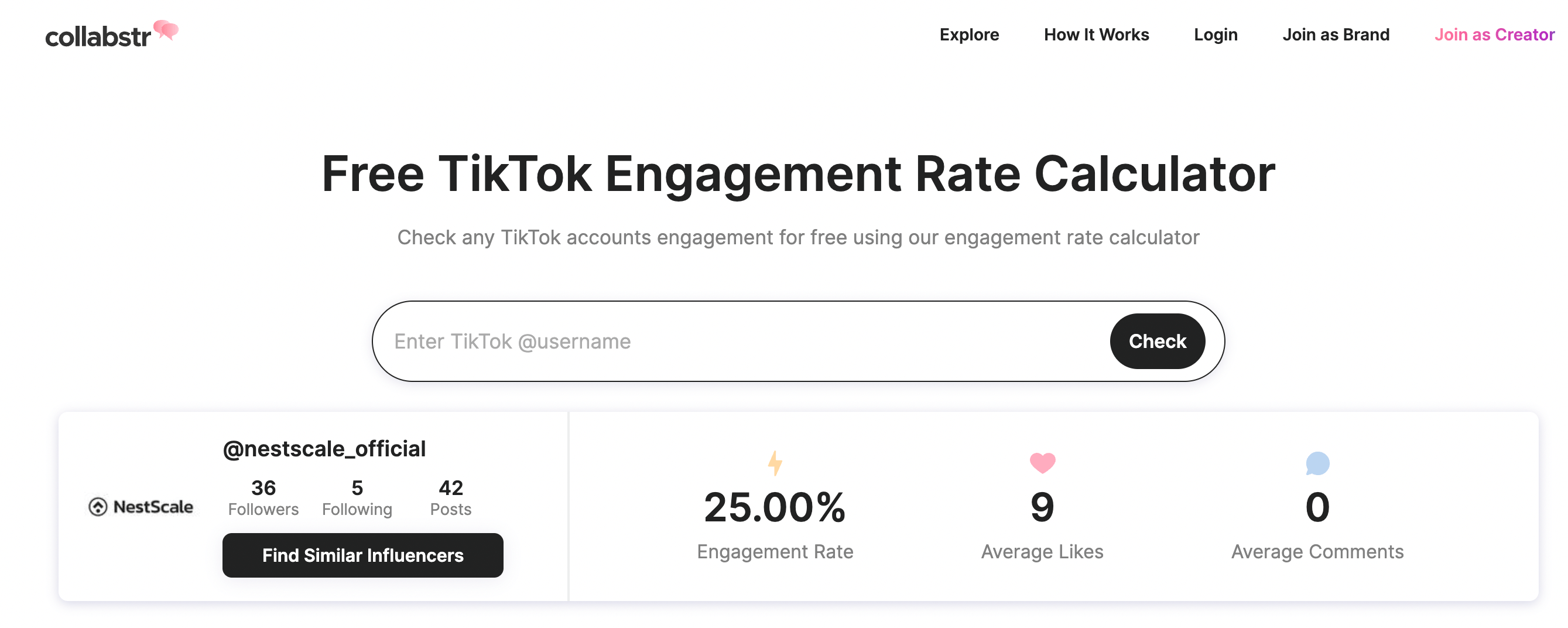 Engagement Rate Calculator