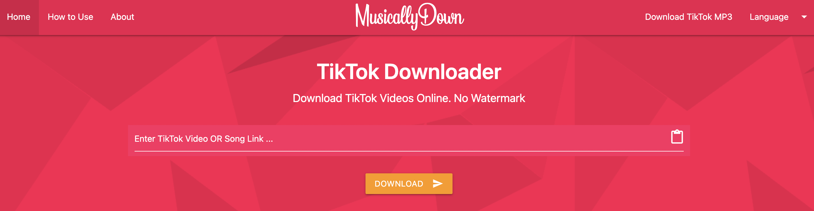 TikTok Downloader - Download TikTok videos without watermark