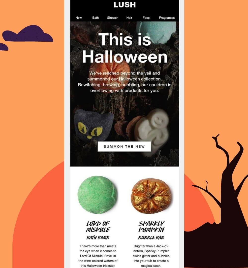 Halloween Horror VR Games Sale Email Template