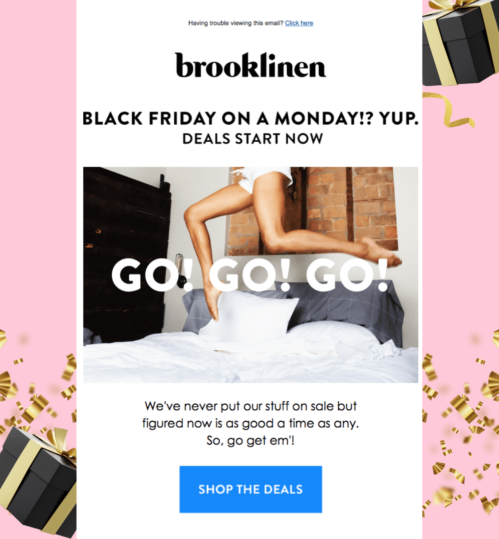 Catchy Black Friday email subject lines