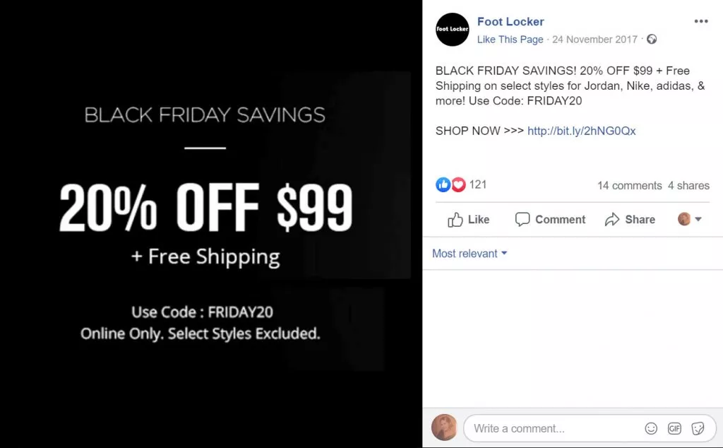 Foot locker store black friday 2017