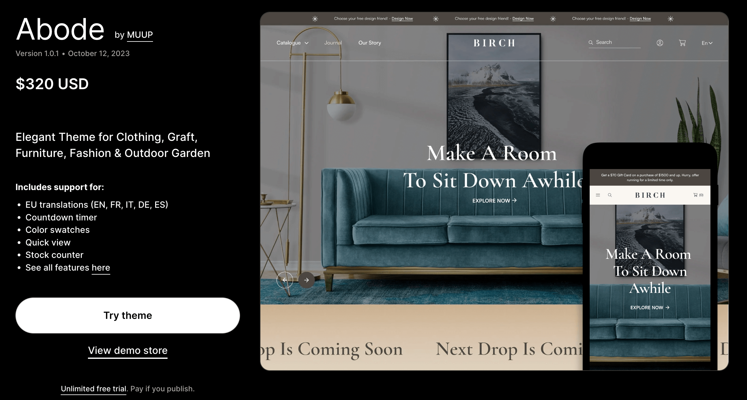 Shopify Theme_Abode