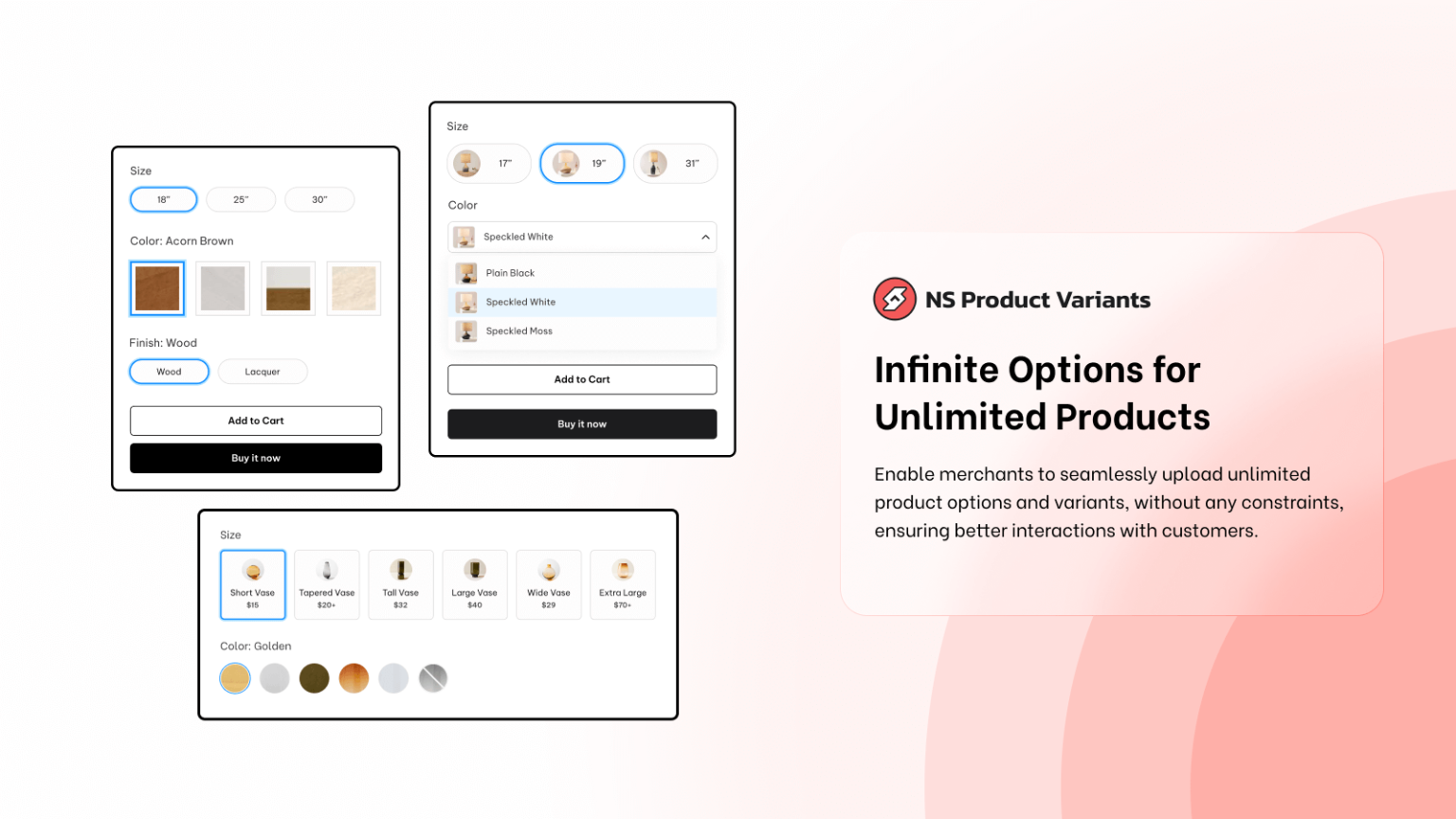 Introducing NS Product Variants & Options for Better Shopping