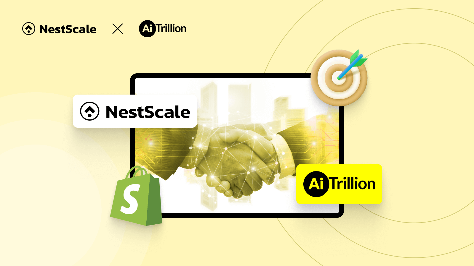 Ai Trillion x NestScale partnership announcement thumbnail