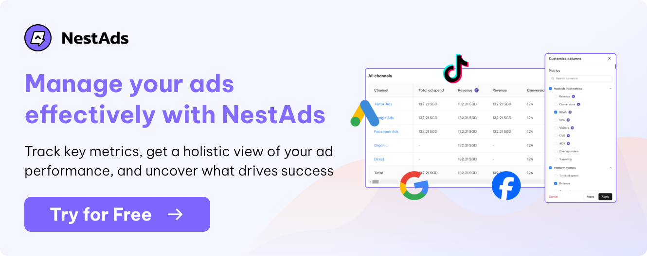 NestAds manage ads effectively