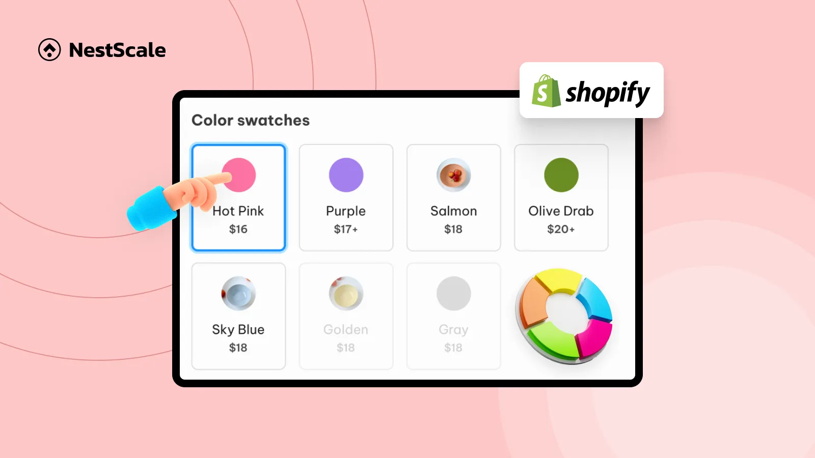 Top 6 Best Shopify Apps for Color Swatches on Product Page