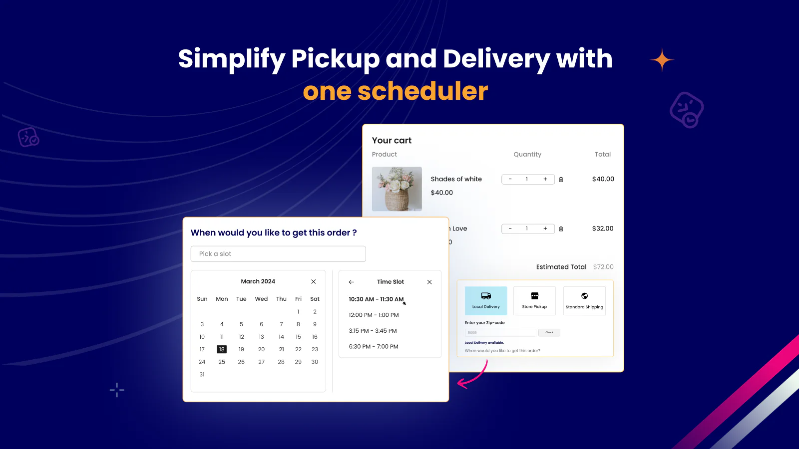 Pickup Delivery Date — Pickeasy Shopify Apps for Dynamic Delivery Messages