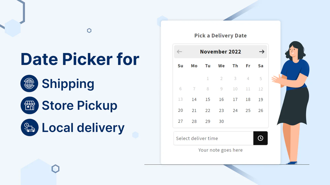 Shopify estimated delivery date apps for small businesses Stellar Delivery Date & Pickup