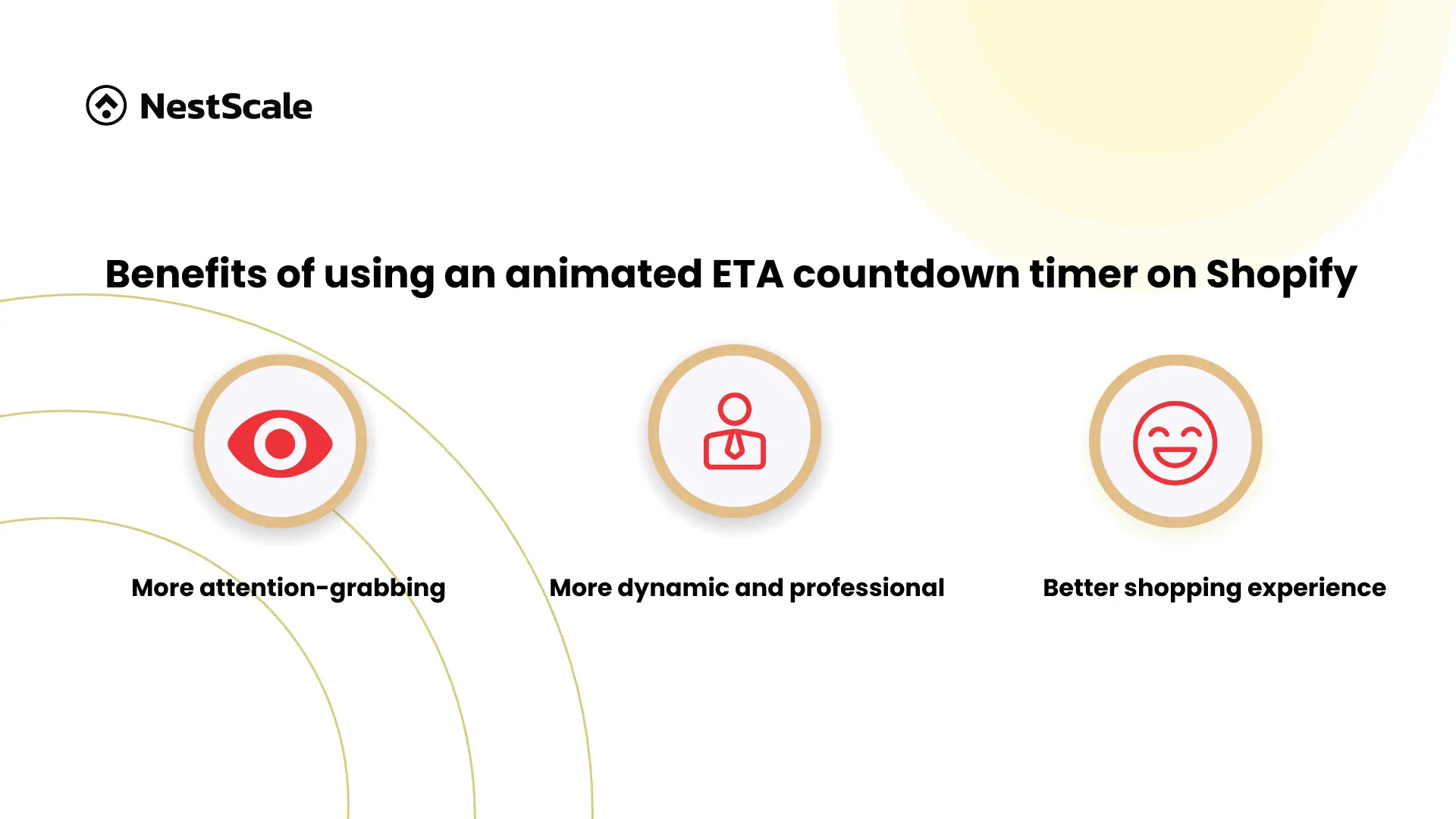 Benefit of using Shopify animated ETA countdown timer