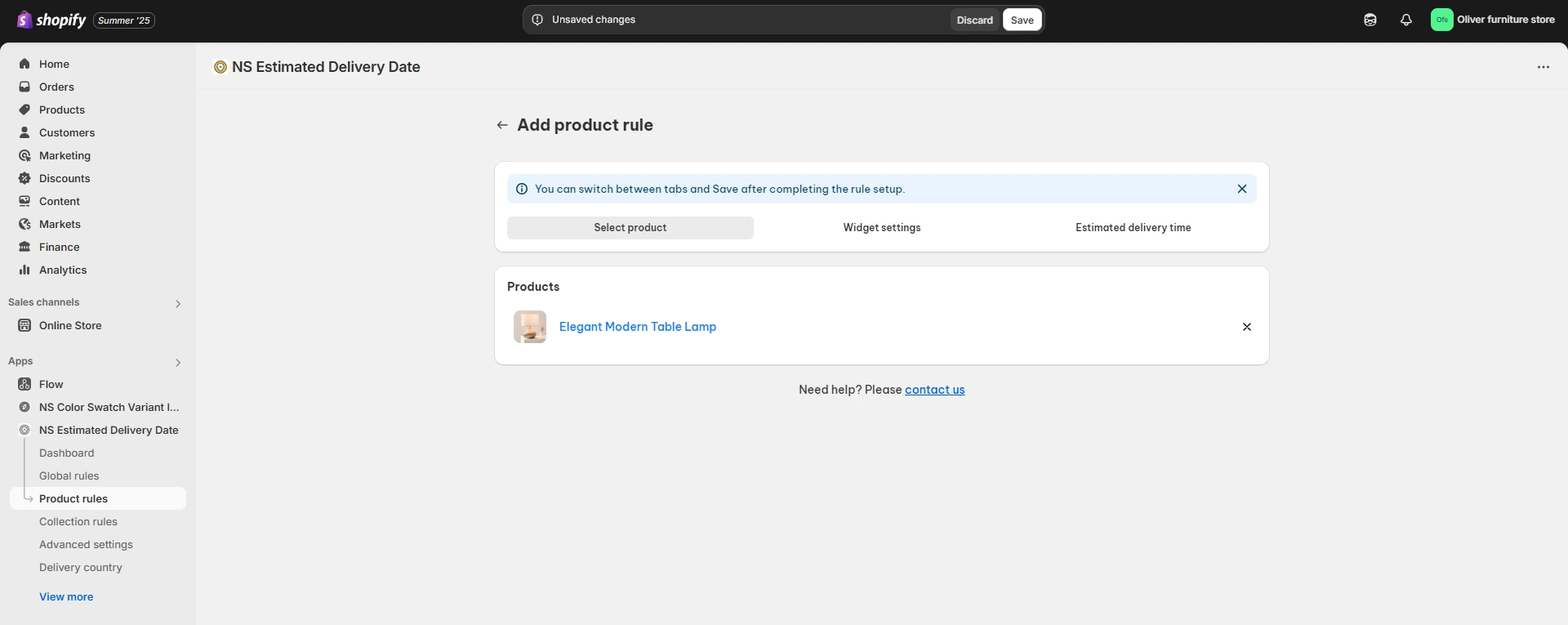add product rules How to configure Delivery Dates for Pre-order or Backorder Products in Shopify?
