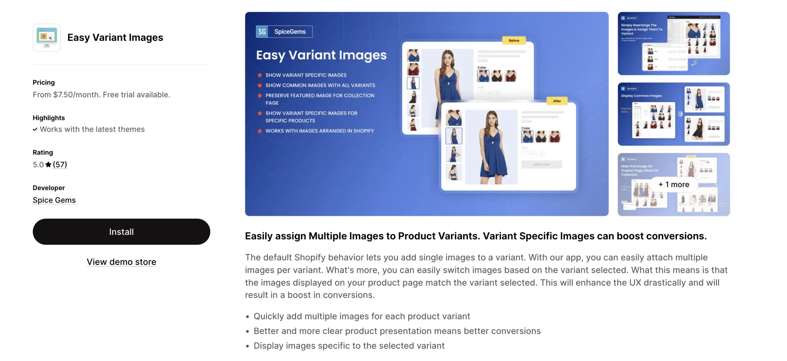 Easy Variant Images