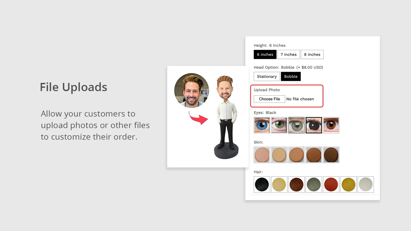 Variant Option Product Options Best Shopify Color Swatch Apps for Small Business Owners