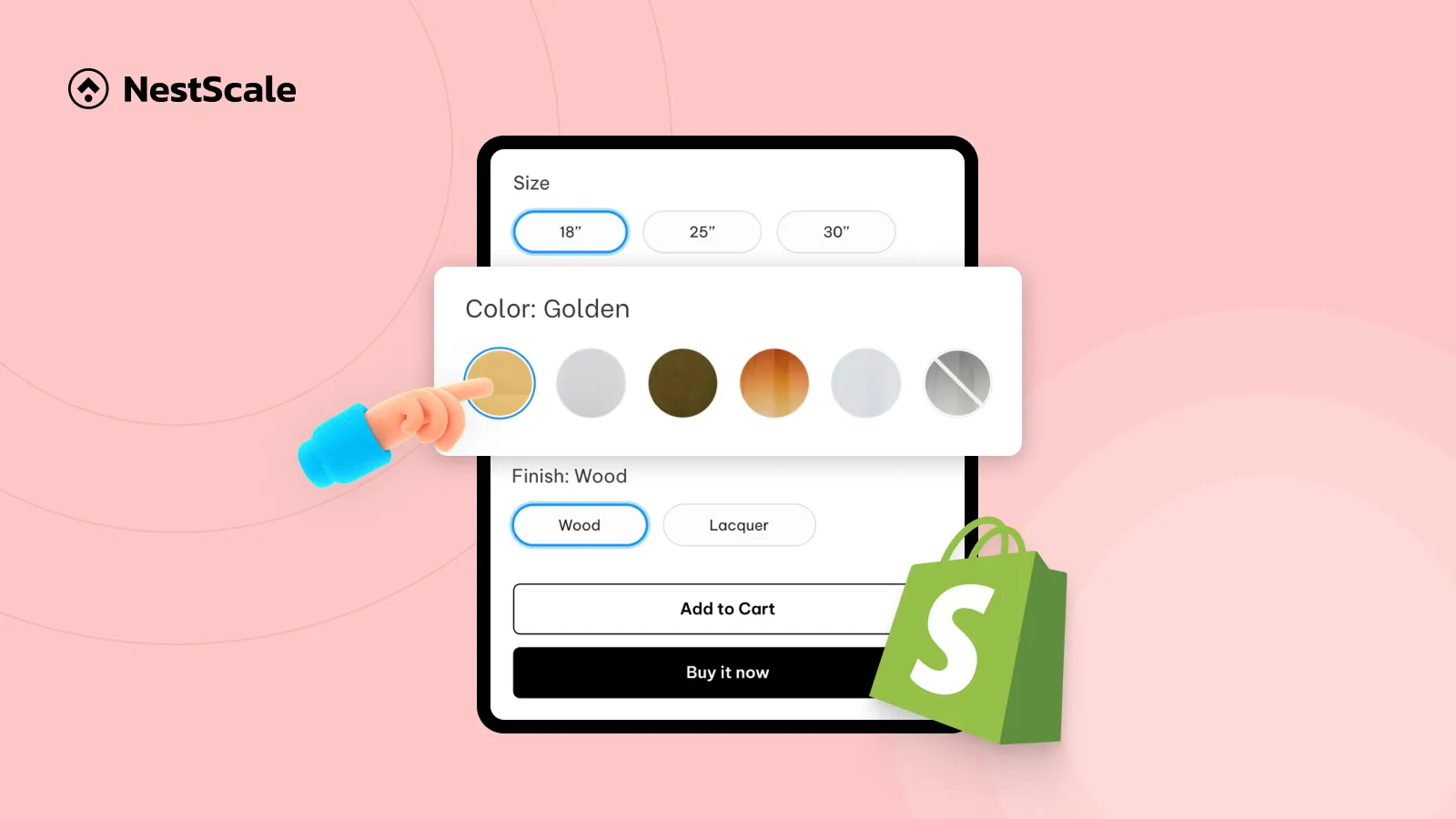 How to Add and Customize Color Swatches on Shopify Without Code?