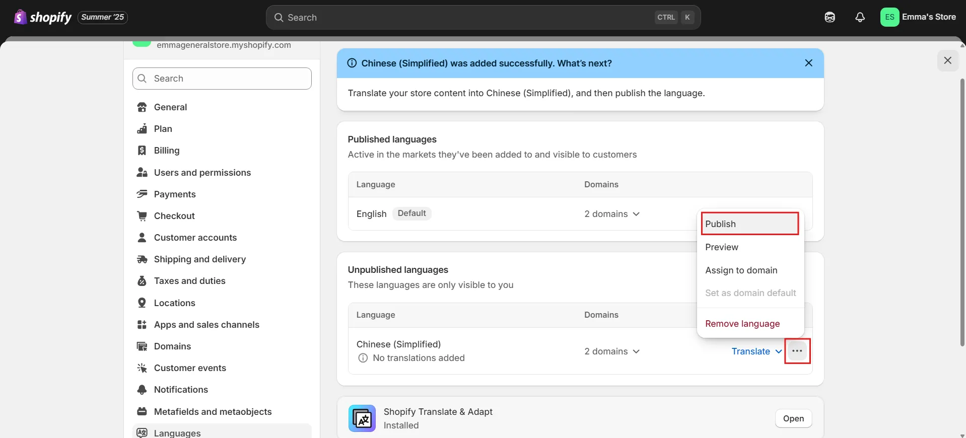 Unpublished Languages