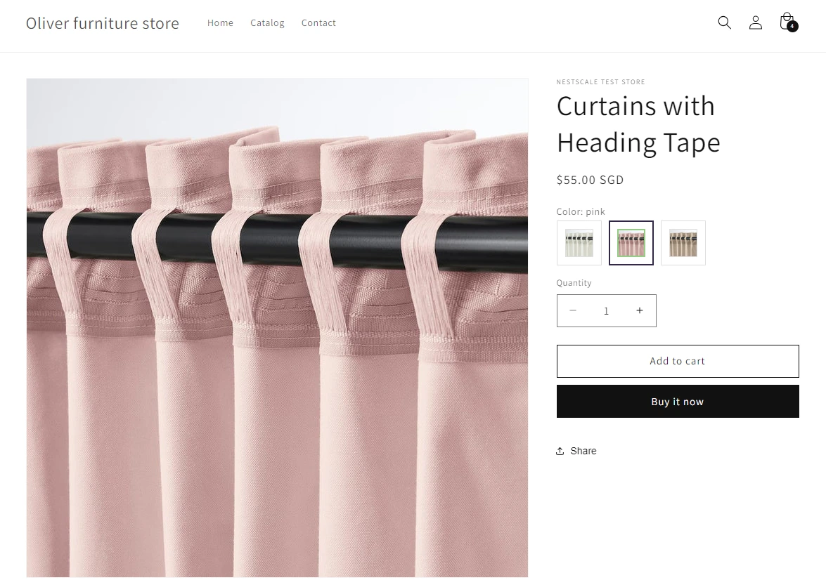 Swatches enhance user experience