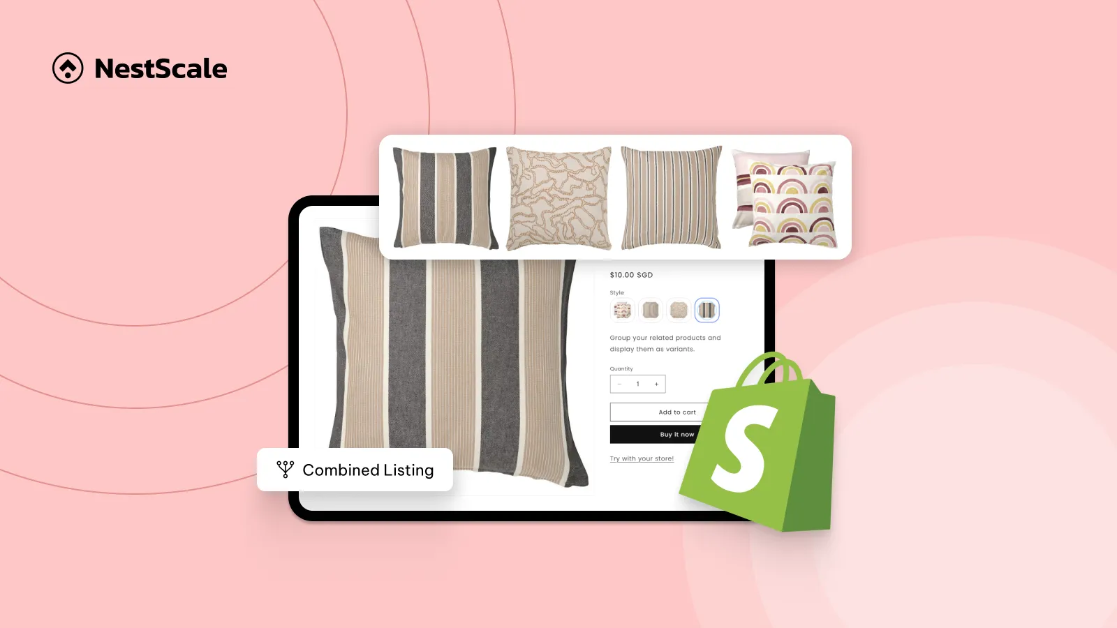 Combined listing apps
