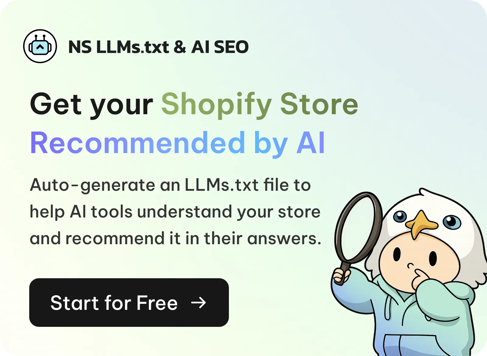 NS LLMs.txt for Shopify