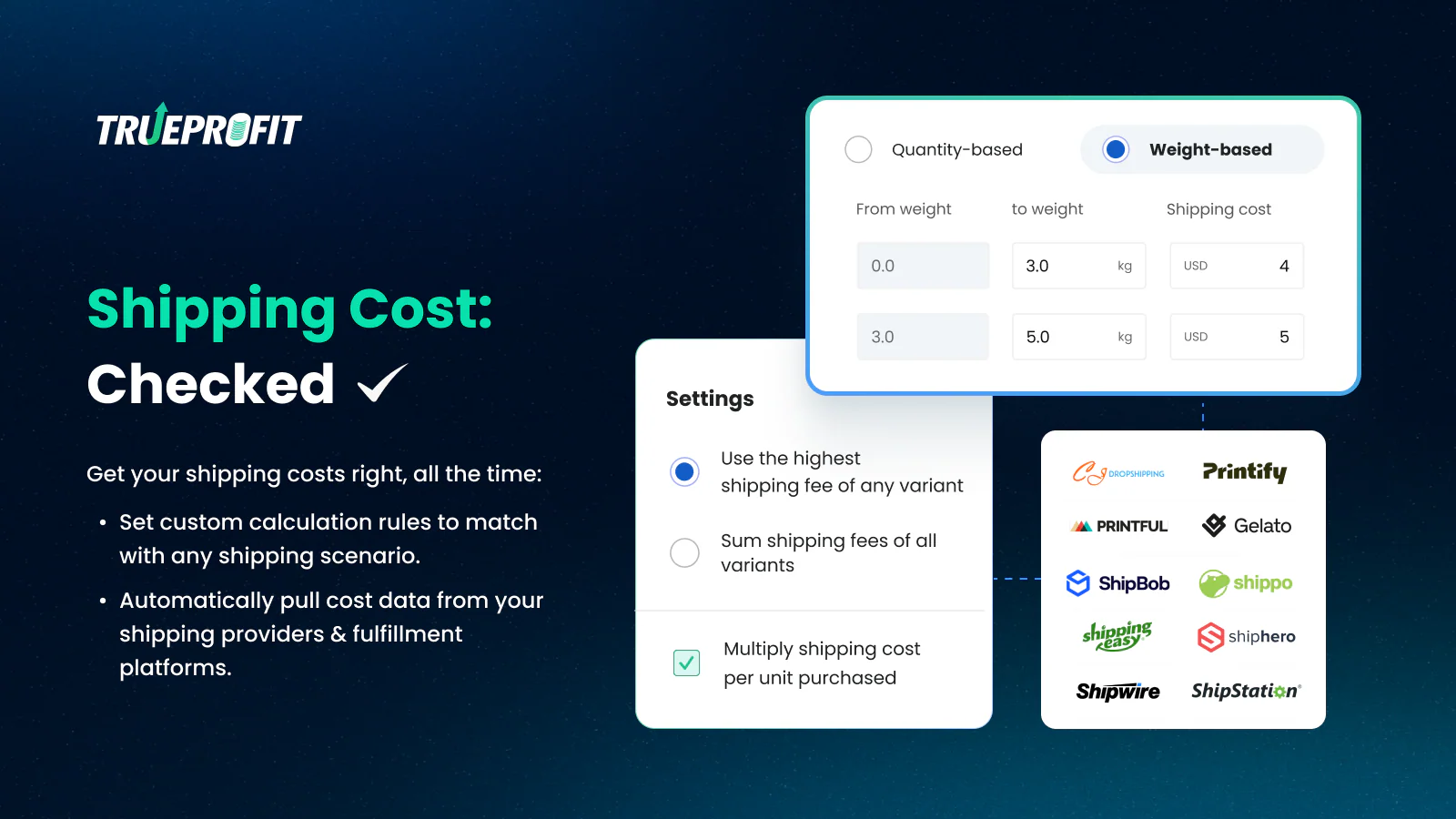 trueprofit shopify app