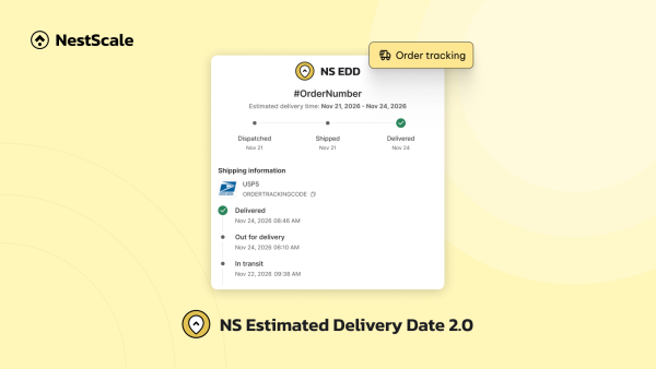 NS Estimated Delivery Date 2.0: Real-time Order Tracking for Shopify