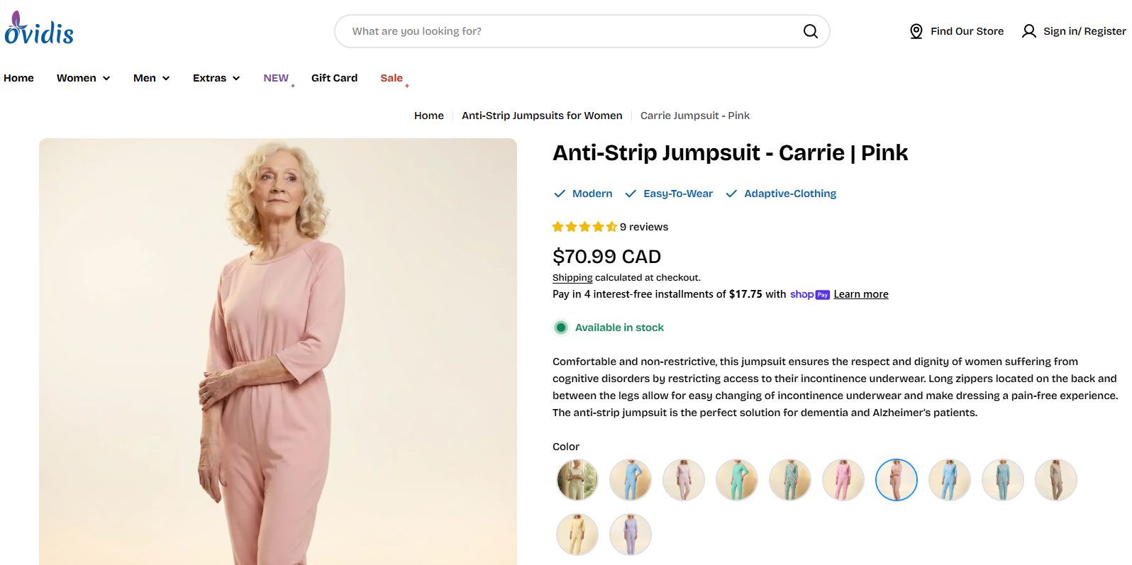 optimized product images and variants