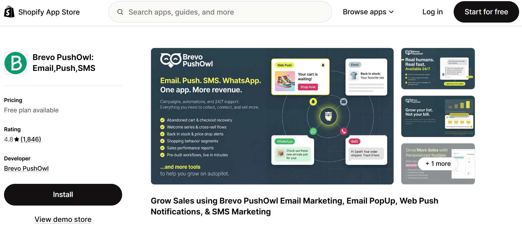 shopify app for marketing clothing stores