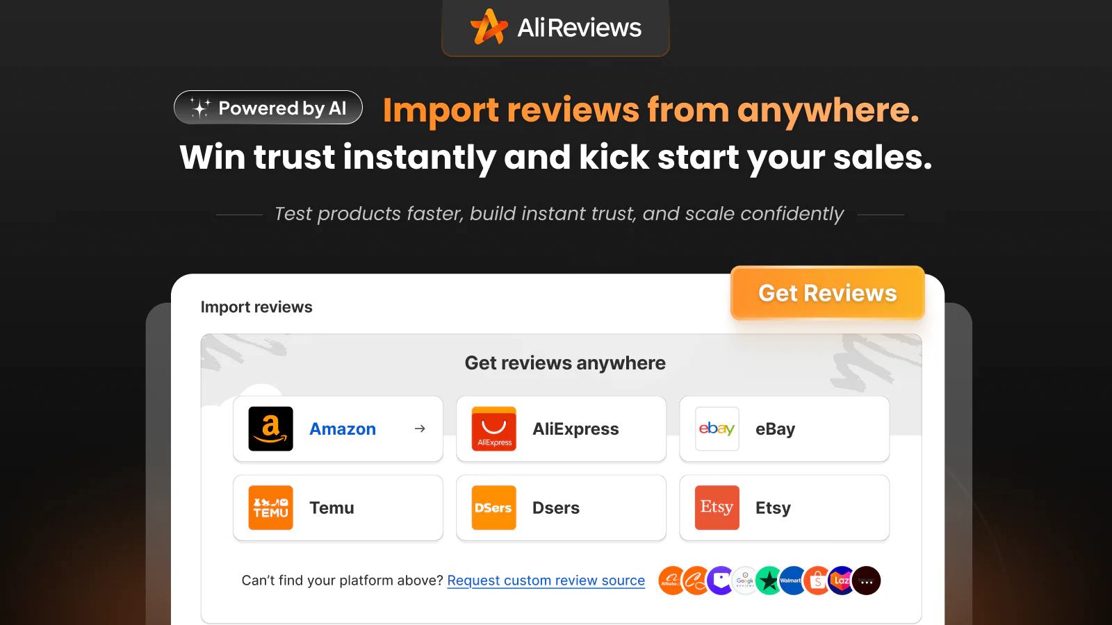 ali reviews for dropshipping