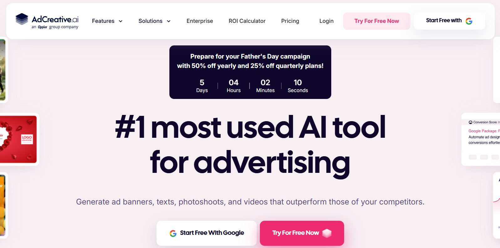 AdCreative.ai - creative analysis tool
