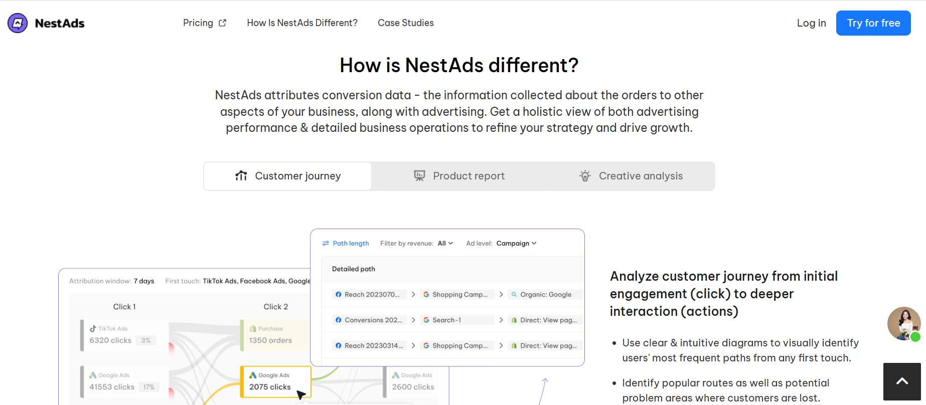 NestAds - best cross platform ad performance tracker