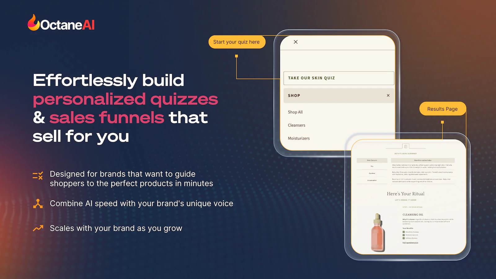 Octane AI features