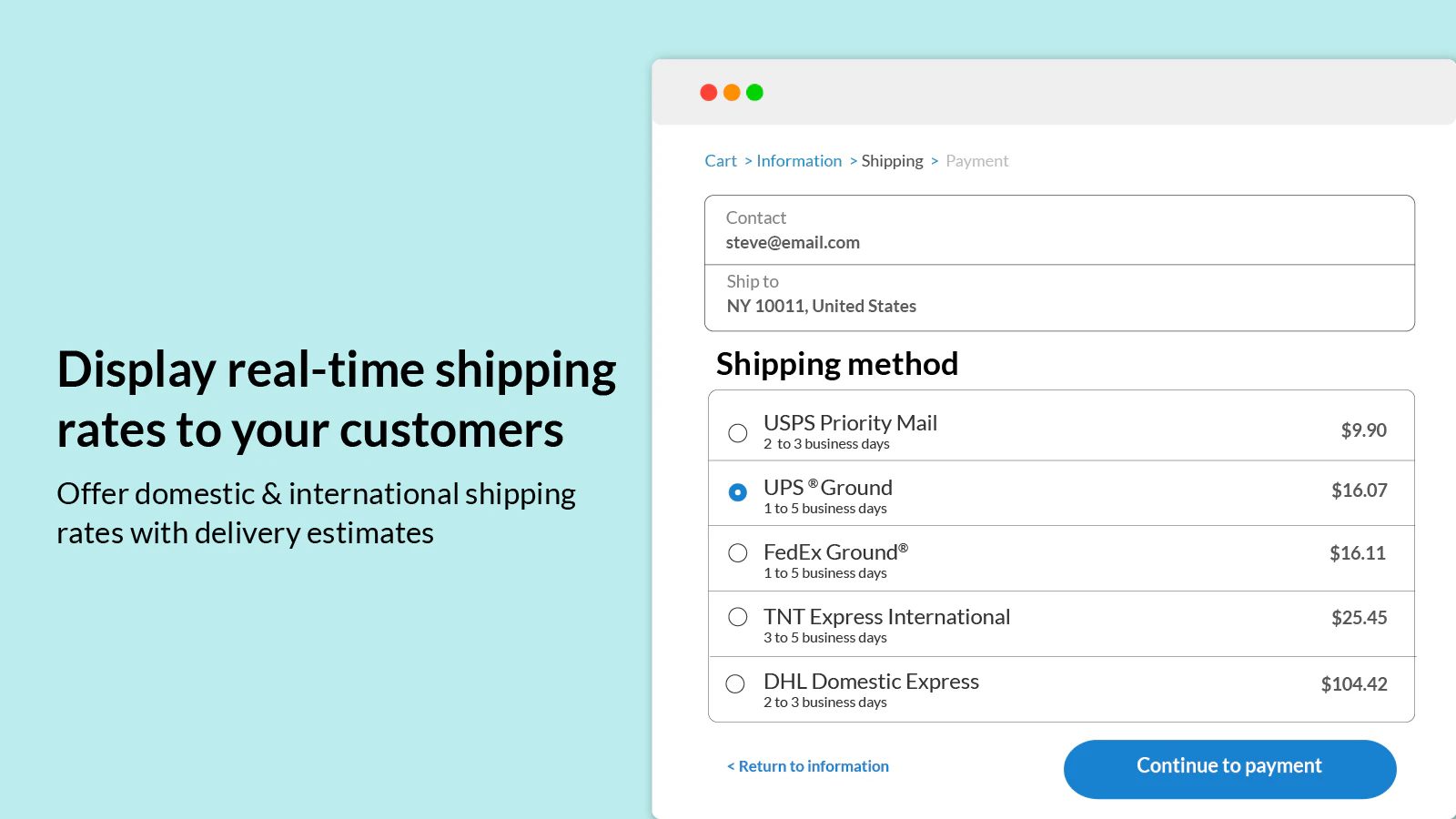 PH MultiCarrier Shipping Label App feature