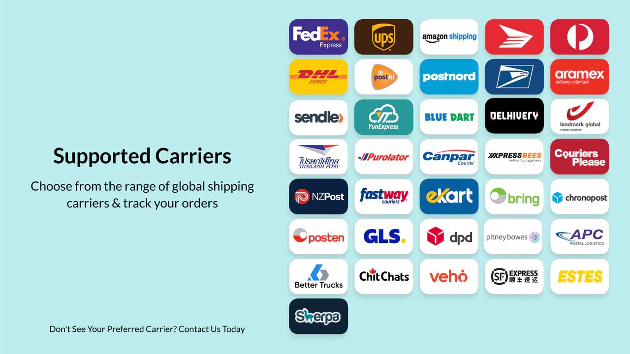 Shipment Tracking & Notify app feature
