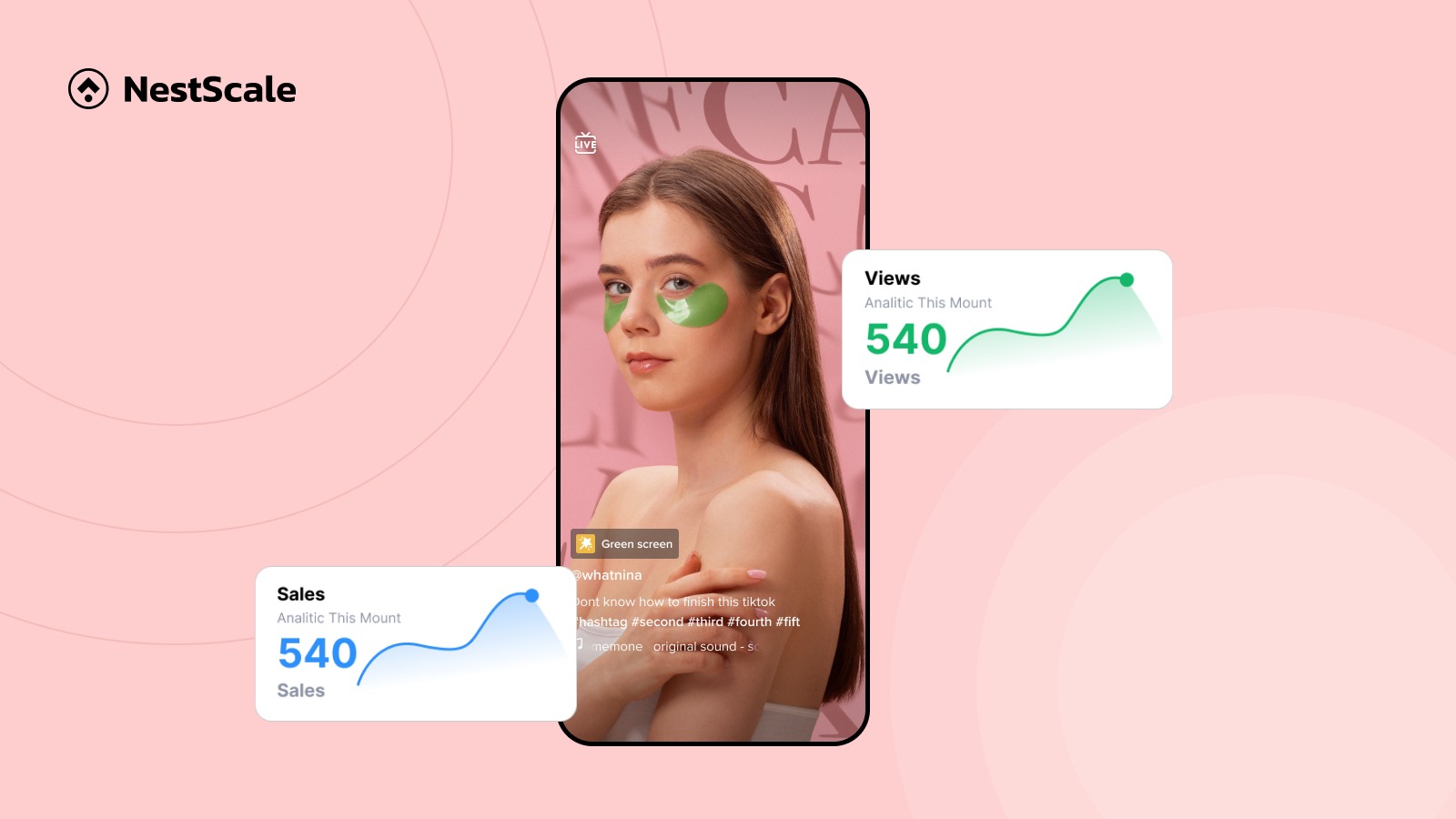 beauty product advertising