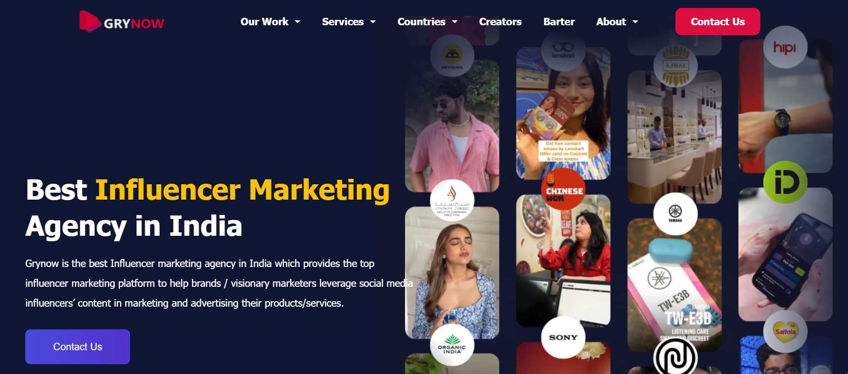 Grynow - influencer marketing agency
