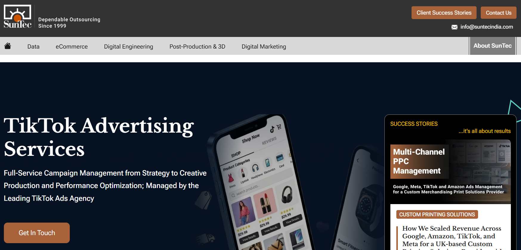 SunTec - TikTok advertising service provider