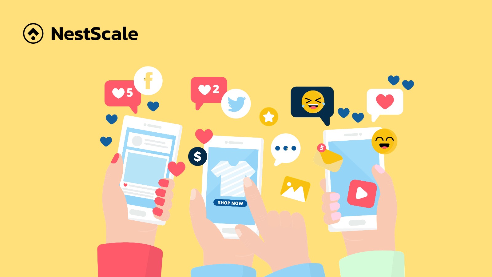 how to make social media posts faster