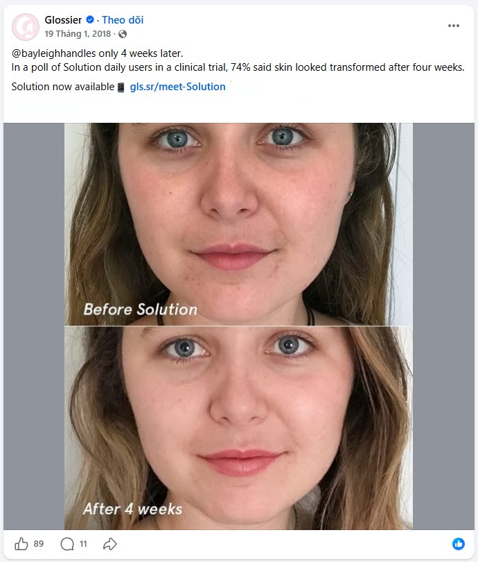 product demonstration on facebook