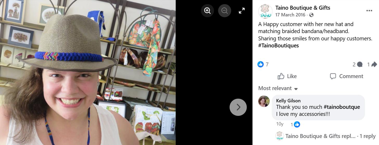 customer appreciation post on facebook