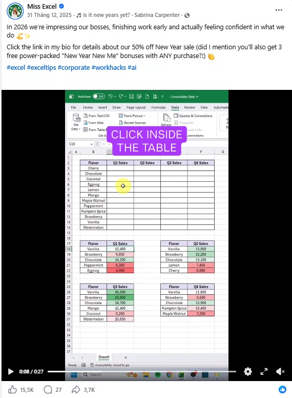 tutorials on facebook