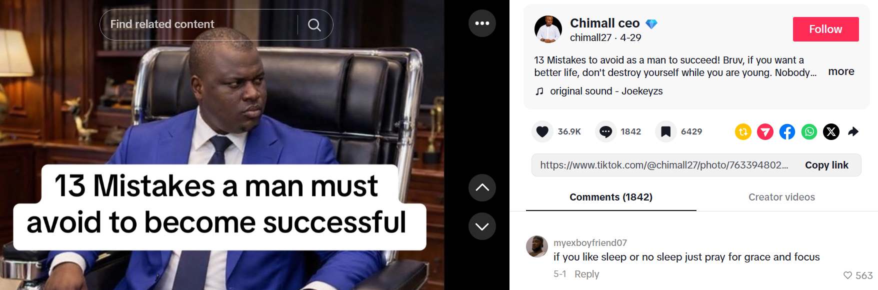 tiktok educational content with a strong hook